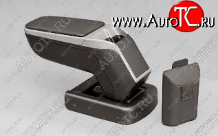 3 299 р. Подлокотник Armster 2 Opel Astra H универсал рестайлинг (2007-2015) (Silver)  с доставкой в г. Чебоксары