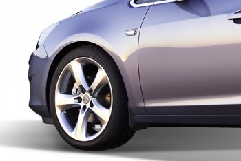 Передние брызговики Sports Tourer Frosch Opel Astra  J (2012-2017) универсал рестайлинг