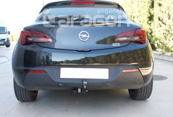 22 699 р. Фаркоп Aragon Opel Astra J универсал рестайлинг (2012-2017)  с доставкой в г. Чебоксары. Увеличить фотографию 3