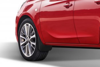 4 799 р. Передние брызговики Frosch  Opel Corsa  D (2006-2014)   дорестайлинг, хэтчбэк 5 дв., дорестайлинг, хэтчбэк 3 дв., 1-ый рестайлинг, хэтчбэк 3 дв., 1-ый рестайлинг, хэтчбэк 5 дв.,  2-ой рестайлинг, хэтчбэк 5 дв., 2-ой рестайлинг, хэтчбэк 3 дв.  с доставкой в г. Чебоксары. Увеличить фотографию 2