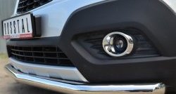 15 549 р. Одинарная защита переднего бампера диаметром 63 мм SLITKOFF  Opel Mokka (2012-2016)  дорестайлинг  с доставкой в г. Чебоксары. Увеличить фотографию 3