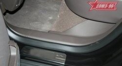 2 114 р. Накладки на внутренние пороги Souz-96  Opel Mokka (2012-2016)  дорестайлинг  с доставкой в г. Чебоксары. Увеличить фотографию 2