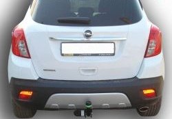 6 699 р. Фаркоп Лидер Плюс Opel Mokka  дорестайлинг (2012-2016) (Без электропакета)  с доставкой в г. Чебоксары. Увеличить фотографию 3