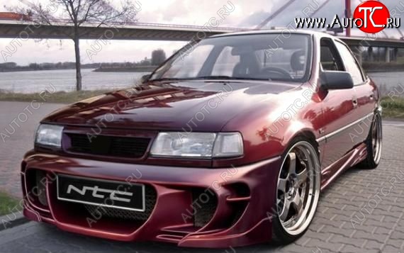 23 969 р. Передний бампер EVO Opel Vectra A седан рестайлинг (1992-1995)  с доставкой в г. Чебоксары