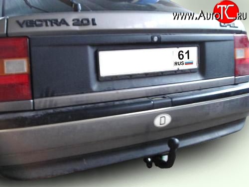 4 499 р. Фаркоп Лидер Плюс Opel Vectra A седан дорестайлинг (1988-1992) (Без электропакета)  с доставкой в г. Чебоксары