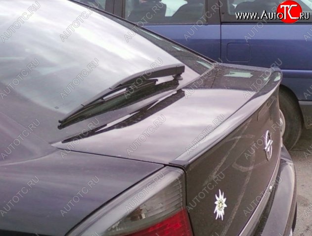 4 399 р. Лип спойлер Сабля Opel Vectra C лифтбэк дорестайлинг (2002-2006) (Неокрашенный)  с доставкой в г. Чебоксары