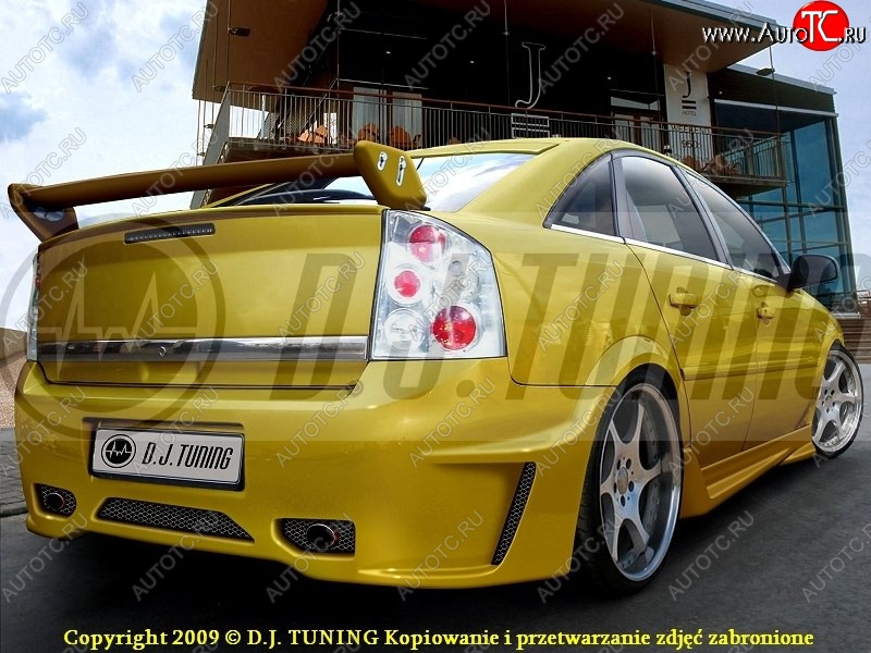 25 899 р. Задний бампер (SIGNUM) D.J. Opel Vectra C седан дорестайлинг (2002-2005)  с доставкой в г. Чебоксары