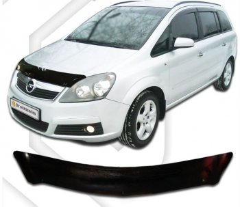 Дефлектор капота CA-Plastic Opel Zafira В рестайлинг (2007-2015)