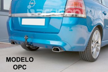 22 699 р. Фаркоп Aragon. (шар A) Opel Zafira В дорестайлинг (2005-2008)  с доставкой в г. Чебоксары. Увеличить фотографию 5