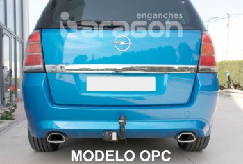 22 699 р. Фаркоп Aragon. (шар A) Opel Zafira В дорестайлинг (2005-2008)  с доставкой в г. Чебоксары. Увеличить фотографию 10