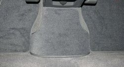 5 499 р. Комплект ковриков в салон (текстиль, чёрные) Element Opel Zafira В дорестайлинг (2005-2008) (Чёрные)  с доставкой в г. Чебоксары. Увеличить фотографию 2