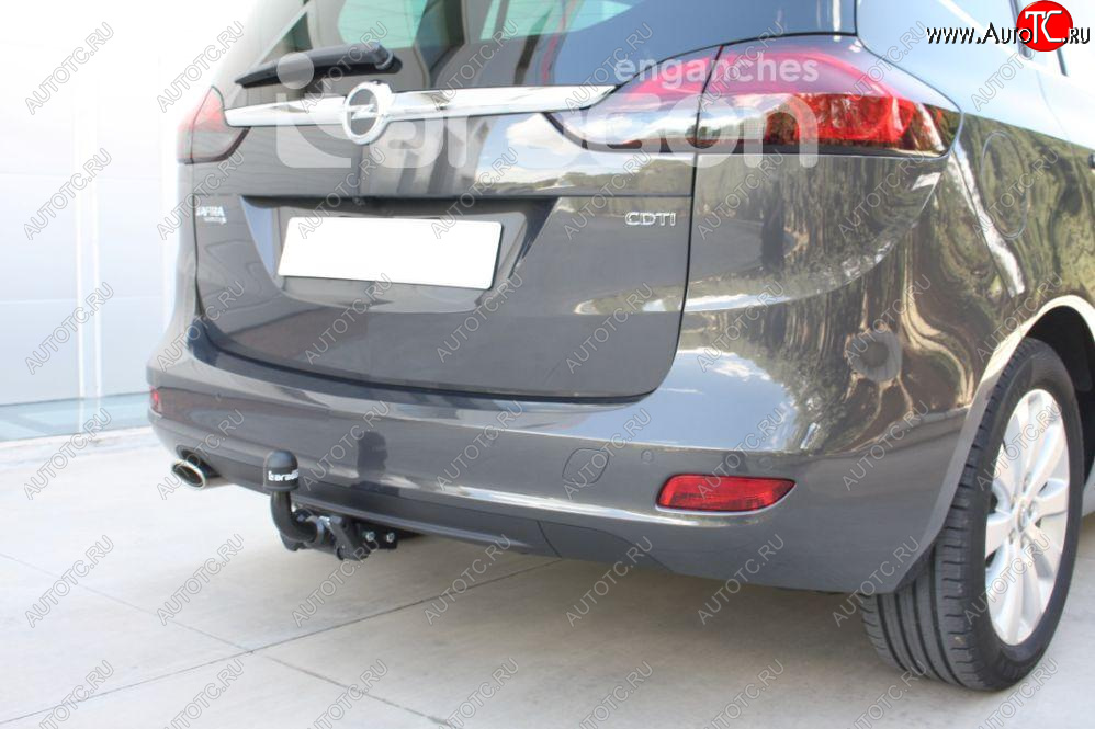 22 699 р. Фаркоп Aragon. (шар A) Opel Zafira С дорестайлинг (2011-2016)  с доставкой в г. Чебоксары