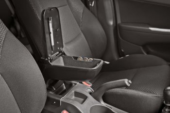 10 899 р. Подлокотник Armster 2 Peugeot 207 WA хэтчбэк 3 дв. рестайлинг (2009-2012) (Silver)  с доставкой в г. Чебоксары. Увеличить фотографию 6
