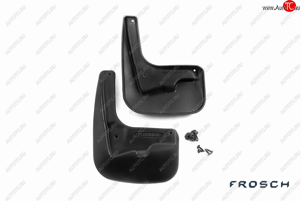 4 799 р. Передние брызговики Frosch  Peugeot 208  1 (2012-2019)  с доставкой в г. Чебоксары