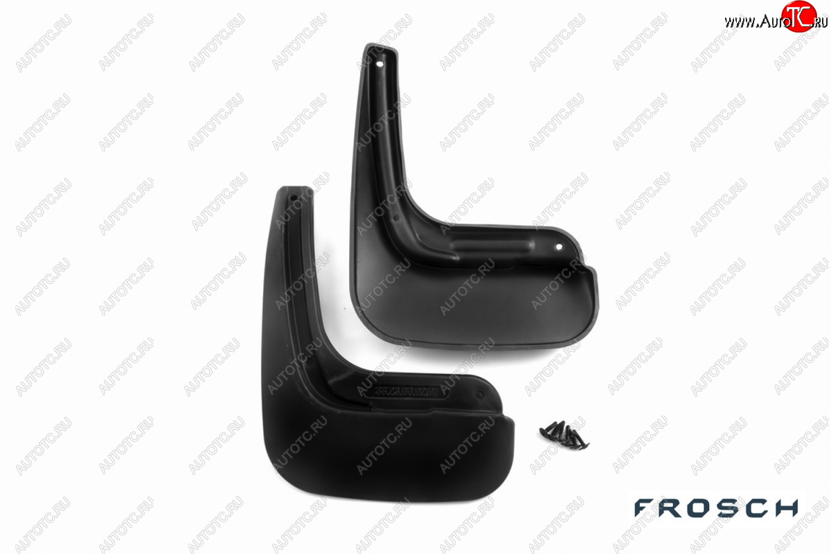 2 379 р. Брызговики Frosch (optimum)  Peugeot 208  1 (2012-2019) (Задние)  с доставкой в г. Чебоксары