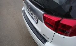 1 349 р. Накладка защитная на задний бампер RA  Peugeot 4007 (2007-2012)  с доставкой в г. Чебоксары. Увеличить фотографию 2