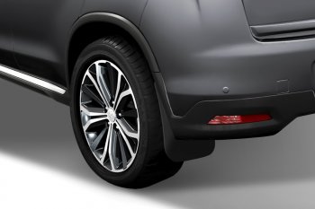 4 799 р. Брызговики Frosch (optimum)  Peugeot 4008 (2012-2017) (Задние)  с доставкой в г. Чебоксары. Увеличить фотографию 2