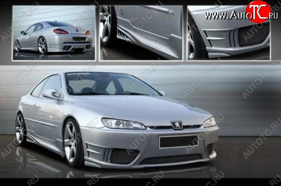 22 899 р. Передний бампер COUPE R1 Peugeot 406 8E,F универсал рестайлинг (1999-2004)  с доставкой в г. Чебоксары