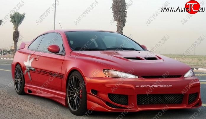 24 999 р. Передний бампер COUPE Rieger Peugeot 406 8E,F универсал рестайлинг (1999-2004)  с доставкой в г. Чебоксары
