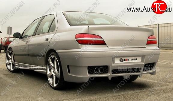 23 969 р. Задний бампер В2 Peugeot 406 8E,F универсал рестайлинг (1999-2004)  с доставкой в г. Чебоксары