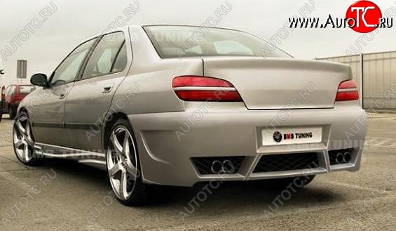 23 969 р. Задний бампер R1 Peugeot 406 8E,F универсал рестайлинг (1999-2004)  с доставкой в г. Чебоксары
