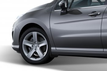 Передние брызговики Frosch Peugeot 408 (2010-2017)  дорестайлинг