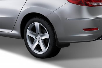 Брызговики задние (4D) Frosch Peugeot 408 (2010-2017)  дорестайлинг