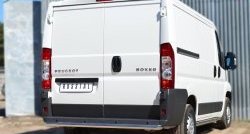 15 999 р. Одинарная защита заднего бампера из трубы диаметром 63 мм L1H1 (рестайлинг) SLITKOFF  Peugeot Boxer  250 (2006-2014)  с доставкой в г. Чебоксары. Увеличить фотографию 4