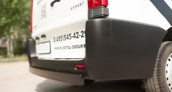 4 999 р. Одинарная защита заднего бампера из прямоугольной трубы 80x40 мм SLITKOFF Peugeot Expert G9 минивэн рестайлинг (2012-2017)  с доставкой в г. Чебоксары. Увеличить фотографию 3