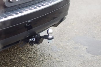 15 399 р. Фаркоп Petroil Tuning (съемный квадрат) Porsche Cayenne 957 (2007-2010) (PCA-02-991122.00)  с доставкой в г. Чебоксары. Увеличить фотографию 2