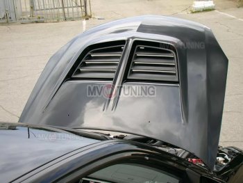32 299 р. Пластиковый капот Evo Mitsubishi Lancer 9 CS седан 1-ый рестайлинг (2003-2005) (Неокрашенный)  с доставкой в г. Чебоксары. Увеличить фотографию 5