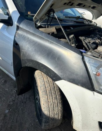 5 499 р. Переднее правое крыло (пластик) Glogal Tuning Datsun on-DO седан дорестайлинг (2014-2019) (Неокрашенное)  с доставкой в г. Чебоксары. Увеличить фотографию 2