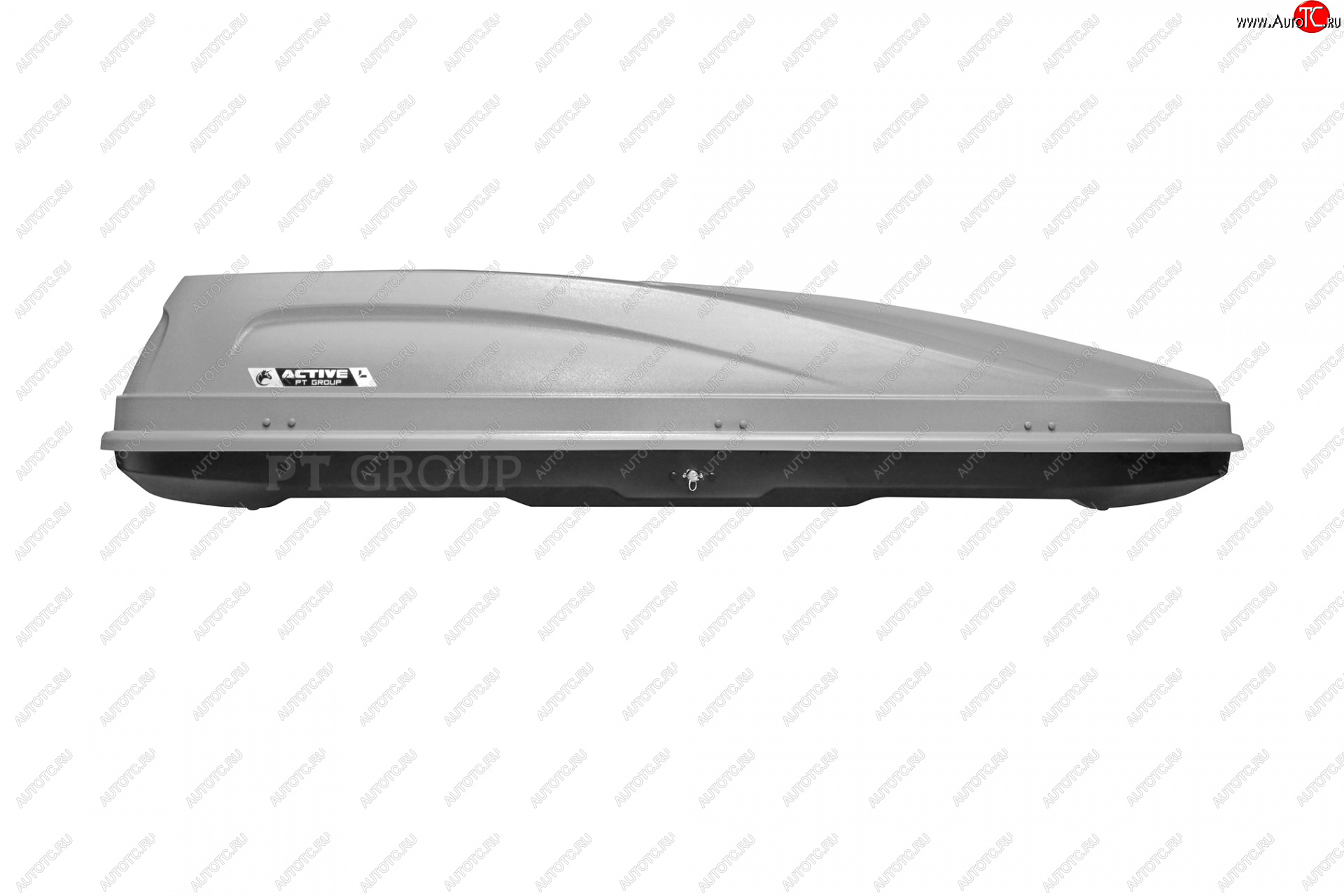 26 649 р. Автобокс PT GROUP (650л., 225x45x88, двустороннее открывание) Active L серый Lexus RX350 XU30 дорестайлинг (2003-2006) (Серый)  с доставкой в г. Чебоксары