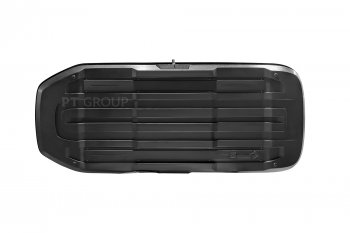 26 649 р. Автобокс PT GROUP (650л., 225x45x88, двустороннее открывание) Active L серый Lexus RX350 XU30 дорестайлинг (2003-2006) (Серый)  с доставкой в г. Чебоксары. Увеличить фотографию 6