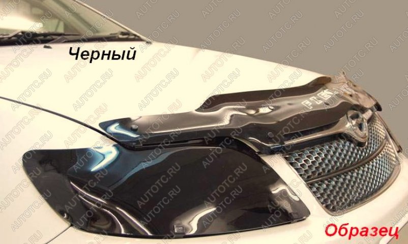 2 199 р. Защита фар CA-Plastic Opel Zafira В рестайлинг (2007-2015) (Classic черный)  с доставкой в г. Чебоксары