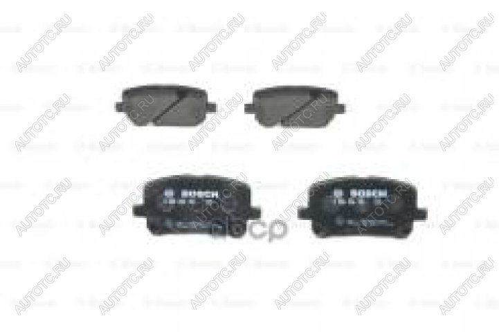 2 389 р. Колодки тормозные передние (4шт.) BOSCH Toyota Matrix E130 (2003-2008)  с доставкой в г. Чебоксары