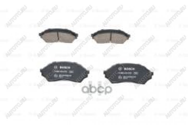 2 969 р. Колодки тормозные передние (4шт.) BOSCH Toyota Estima XR10,XR20 (1990-1999)  с доставкой в г. Чебоксары