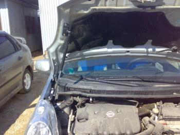 Упор капота ТехноМастер Nissan Note  1 (2004-2013) E11 дорестайлинг, E11 рестайлинг