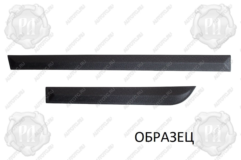3 859 р. Молдинги на двери (узкие) Русская Артель  Nissan Pathfinder  R51 (2009-2014) рестайлинг (шагрень)  с доставкой в г. Чебоксары