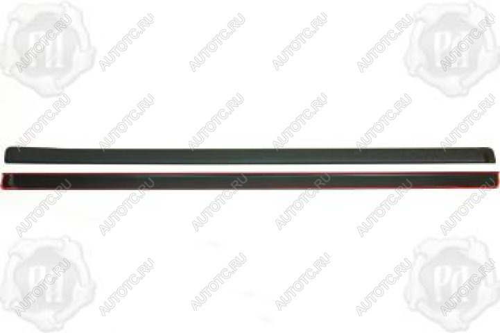 3 439 р. Защита порогов со скотчем Русская Артель  Geely Atlas  FX11 (2023-2025) (шагрень)  с доставкой в г. Чебоксары