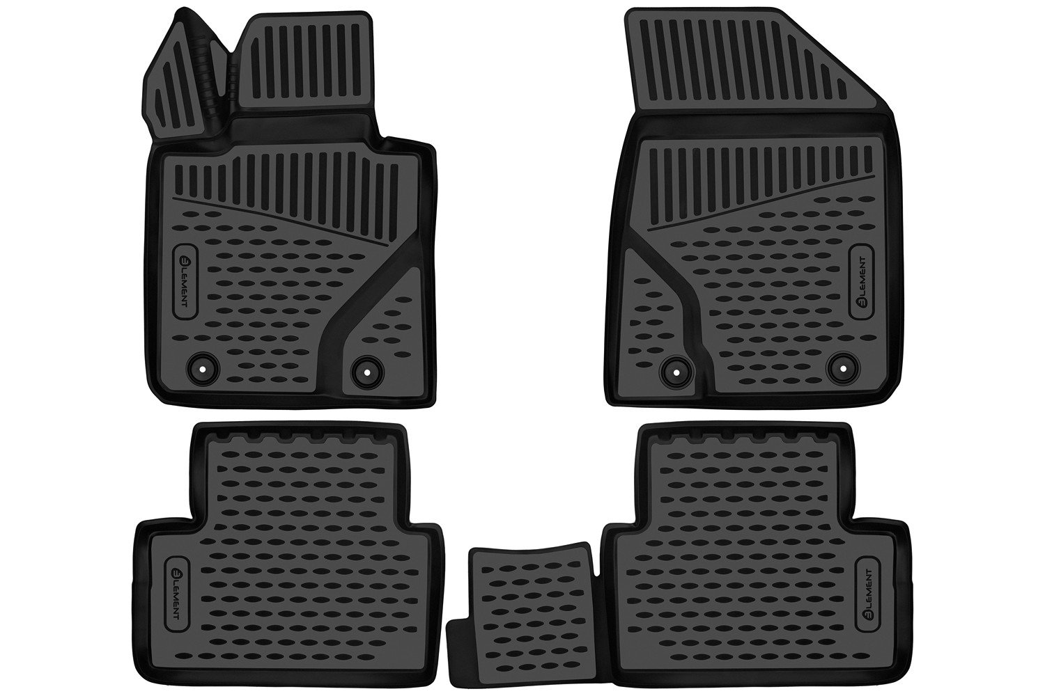 2 199 р. Коврики 3D в салон Element  Livan S6 Pro (2023-2025) (черные)  с доставкой в г. Чебоксары