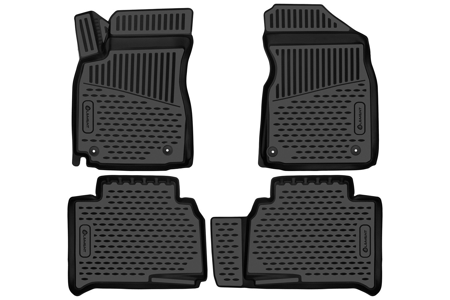 1 999 р. Коврики 3D в салон Element  Livan S6 Pro (2023-2025) (черные)  с доставкой в г. Чебоксары
