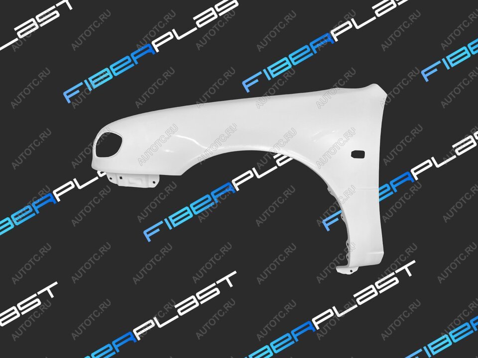 8 189 р. Переднее левое крыло (стеклопластик) Fiberplast  Toyota Corolla  E110 (2000-2002) седан рестайлинг, универсал рестайлинг, хэтчбек 5 дв. рестайлинг  с доставкой в г. Чебоксары