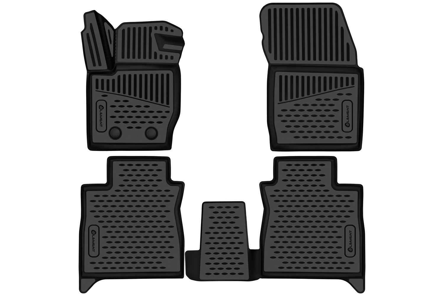 3 399 р. Коврики 3D в салон Element  Haval H5 (2023-2025) (черные)  с доставкой в г. Чебоксары