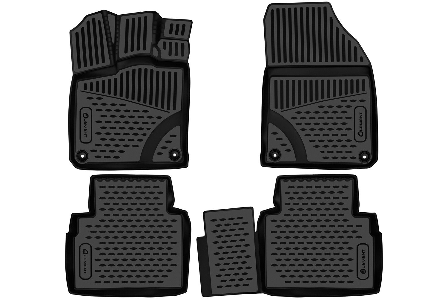 2 669 р. Коврики 3D в салон Element Geely Cityray (2024-2025) (черные)  с доставкой в г. Чебоксары