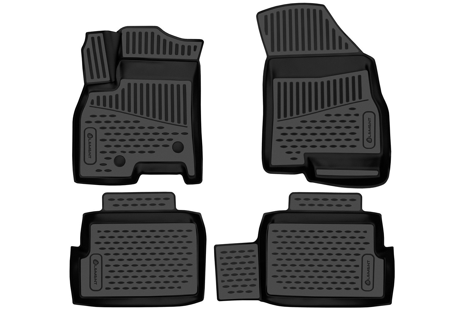 2 489 р. Коврики 3D в салон Element  Xcite X-Cross 7 (2024-2025) (черные)  с доставкой в г. Чебоксары