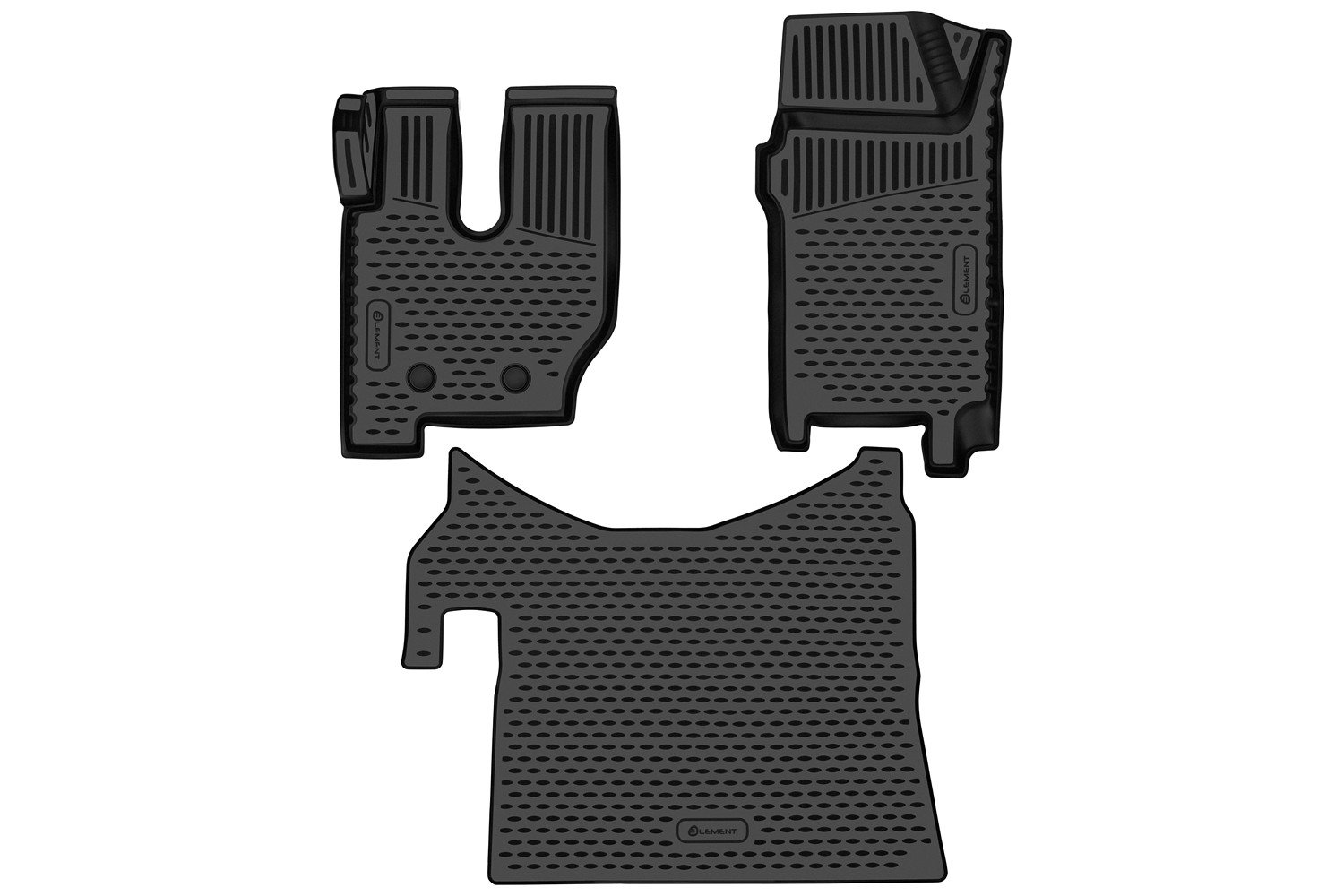 2 469 р. Коврики 3D в салон Element Foton Aumark (BJ10) (2010-2025) (черные)  с доставкой в г. Чебоксары