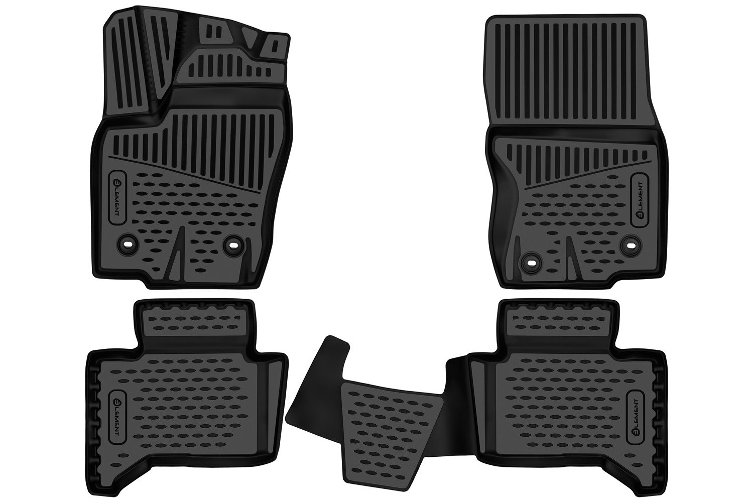 2 979 р. Коврики 3D в салон подходят для TOYOTA Land Cruiser Prado (250) 2023- Внед, 5мест, с накладкой на тоннеле, 4шт.(полиуретан)  Тойота Ленд крузер прадо Element element3da70978210k  с доставкой в г. Чебоксары