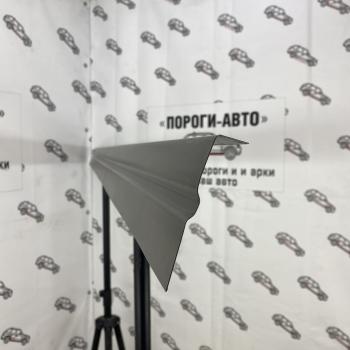 Левый универсальный усилитель порогов с ребром жесткости (125х10 см) ПОРОГИ-АВТО  (холоднокатаная сталь 1 мм)