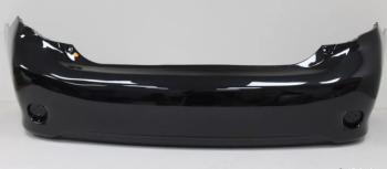 Бампер задний DAR (окрашенный) Toyota Corolla  E150 (2006-2010) седан дорестайлинг (Black Pearl 209 (Черная жемчужина))